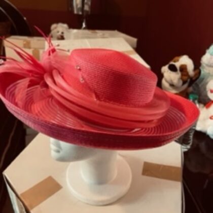 64 - Cranberry Hat